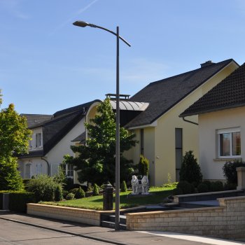 Deco lichtpaal demontabele armatuurdrager