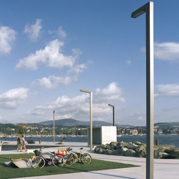 trapezium aluminium decoratieve mast